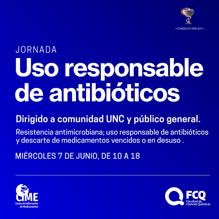 JORNADA SOBRE EL USO RESPONSABLE DE ANTIBIÓTICOS